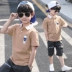 Balla Balla cho bé trai mùa hè 2019 Mới vừa cho trẻ em mặc Hàn Quốc ngắn tay hai mảnh mùa hè - Phù hợp với trẻ em