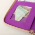Du lịch tài liệu gói đa chức năng lưu trữ di động túi du lịch hộ chiếu gói bảo vệ bìa tài liệu túi hộ chiếu giữ giữ vé ví đựng giấy tờ cho nữ Túi thông tin xác thực