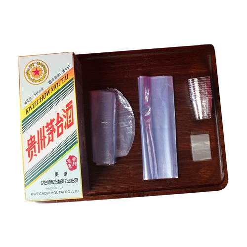 Перепечь винодельческой пленки Baijiu горячее пленка бутылка, запечатывающая летающие летающие зодиак -тигр мао сотня Тяньши пластик пластик пластик набор