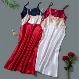 Летняя шелковая пижама, тонкая сексуальная осенняя юбка, эффект подтяжки