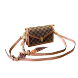 Сумка через плечо, небольшая цепь, из натуральной кожи, коллекция 2022, в корейском стиле, городской стиль, изысканный стиль