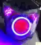 Súng thép nhỏ KA125-150-22 đèn pha lắp ráp ống kính đôi 5Q5 làm cho mắt xenon đèn quỷ - Đèn HID xe máy đèn xe sirius