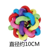 Разноцветная игрушка, плетеный колокольчик, издает звуки