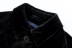 K2. Bird thương hiệu nam cotton coat Hàn Quốc vải thời trang giản dị kẻ sọc da lộn ấm cha 73140