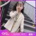 Áo khoác bé gái mùa xuân 2019 mới ngoại nhỏ phù hợp với bé lớn thời trang Hàn Quốc phiên bản áo lưới phù hợp với áo khoác thủy triều - Áo khoác