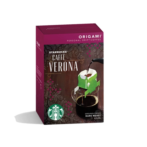 Импортный кофе Starbucks Origami с капельным фильтром, Flora Roasted, 6 упаковок, версия для домашнего магазина