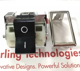 Мексика переключатель кнопки карьеры 4 Нож 2 Переключатель переключателя передач T1151-1S-BL-FN/1-O