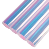 Лазерная радуга прозрачная красочная красочная цвет красочный цветочный пиксель -цветочный упаковка бумага бумага Букет материал