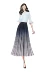 Váy lưới xếp li váy dài xếp li 2019 mùa thu nữ Hàn Quốc phiên bản váy xòe bồng bềnh một từ cổ tích siêu cổ tích - Váy chân váy hoa nhí vintage hàn quốc Váy