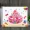Trẻ mẫu giáo tự làm vật liệu tự làm gói hoa vẽ hoa sáng tạo dán với khung ảnh quà tặng ngày lễ đồ chơi cho bé