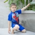 Trẻ em Áo Tắm Trai Chia Phim Hoạt Hình Spider-Man Bơi Quần Altman Trẻ Em Bé Kem Chống Nắng Áo Tắm Cậu Bé Lớn đồ bơi cho bé gái 14 tuổi Bộ đồ bơi của Kid
