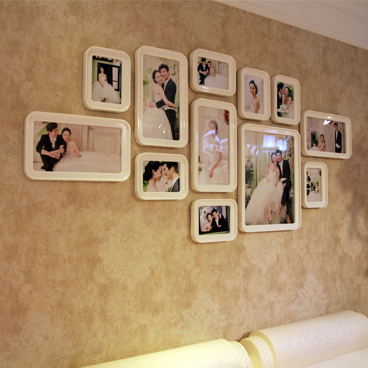 Семейные фото на стене как оформить красиво