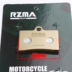 RZMA má phanh nhiệt độ cao nhạy cảm sửa đổi calipers bức xạ lớn bào ngư lớn bốn kim loại đồng gốm má phanh thắng đĩa xe máy Pad phanh