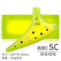 12 -Hole SC TREBLE C [Градиент зеленый]