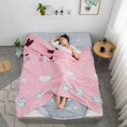 Du lịch túi ngủ khách sạn bẩn tàu ngủ khách sạn di động duy nhất đôi chống bẩn quilt người lớn du lịch túi ngủ