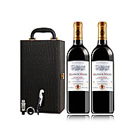 法国红酒进口干红葡萄酒双支礼盒