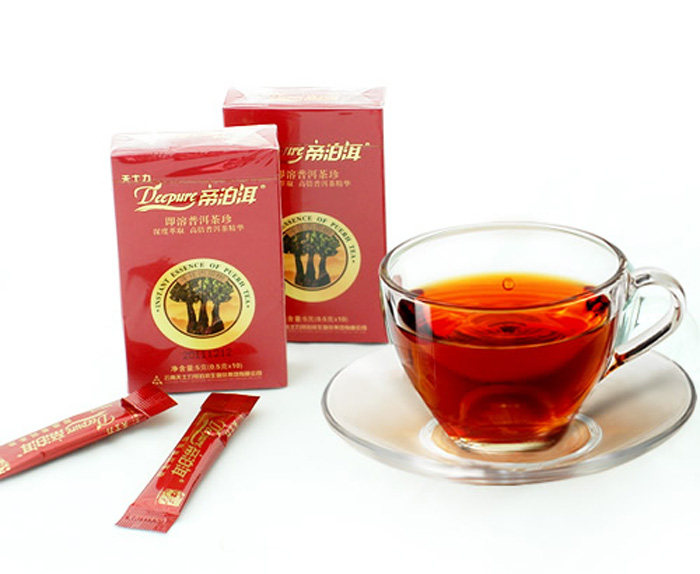 天士力旗下品牌 帝泊洱 即溶普洱茶珍 普洱茶熟茶 古茶型90支铁罐