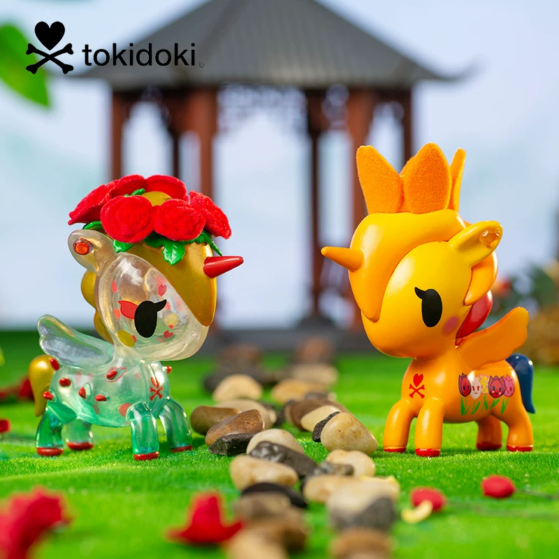 TOKIDOKI Тао Кидуки единорог вера Слепой Слепой Слепой Играть Играть Милая кукла девочка Бросаться