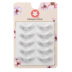 Peach Fox Lông mi giả Nữ tự nhiên mô phỏng chéo Suyan Big Eyes Lông mi giả Air Net Red Wedding Makeup 088 # mi giả red cherry Lông mi giả
