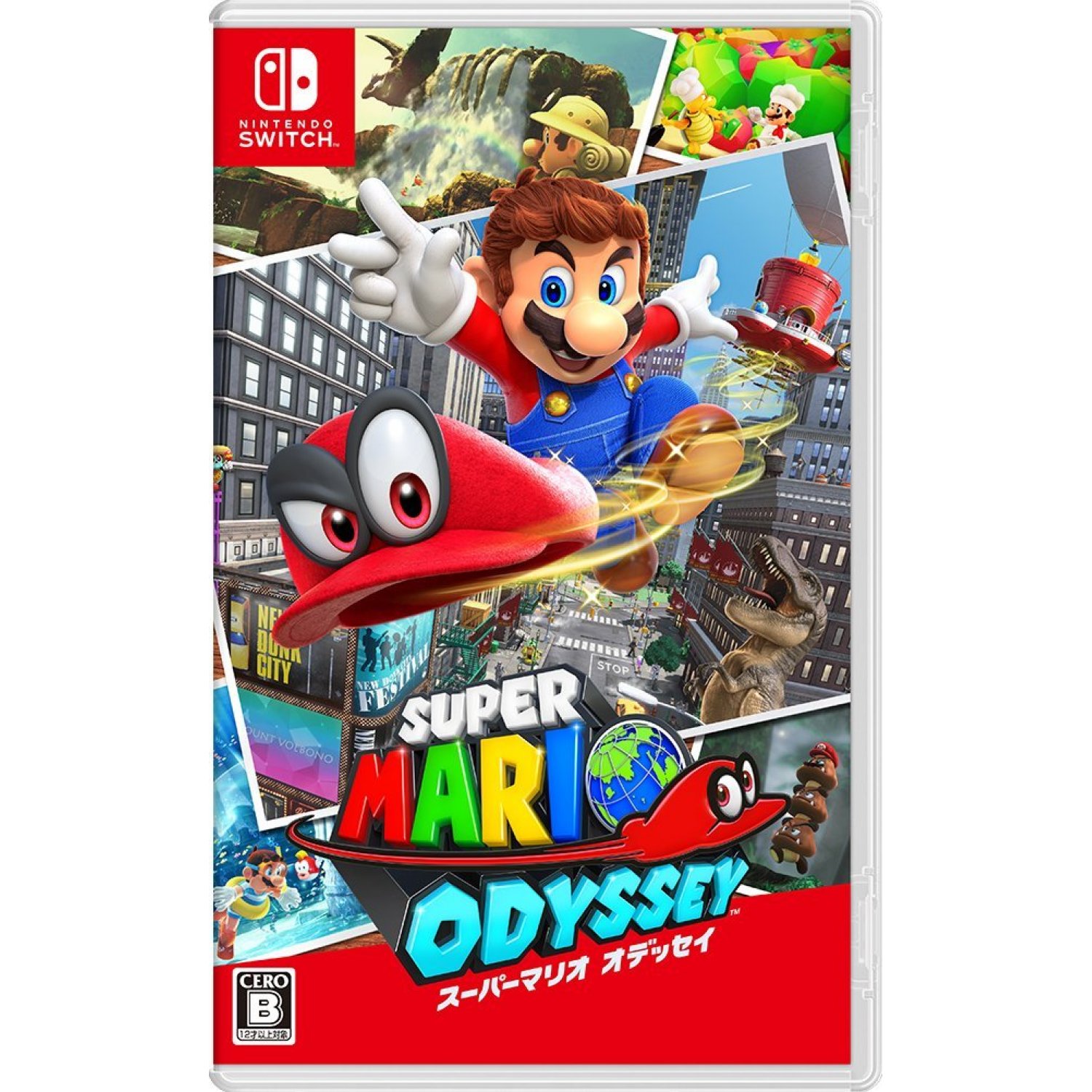 Игра Nintendo Switch NS Super Mario Odyssey Mario Odyssey китайский язык  товар в наличии