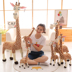 Madagascar Deer Doll Long Deer Doll Mô phỏng Đồ chơi sang trọng Ragdoll quá khổ Gửi cho các cô gái Quà tặng - Đồ chơi mềm đồ chơi cho bé Đồ chơi mềm