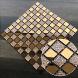 Стеклянная мозаика на стену, бассейн, головоломка, зеркальный эффект