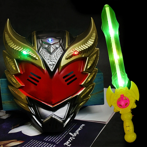 Ultra, Ультрамен Тига, детская нетоксичная светящаяся маска, шлем, игрушка для мальчиков