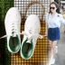 2018 mùa xuân mới hoang dã cơ bản giày trắng nữ Hàn Quốc phiên bản của thể thao giản dị giày nữ sinh viên chic giày vải cửa hàng giầy dép Plimsolls