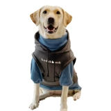 Pet Spring и осенняя одежда прилив бренд -капюшон, чтобы предотвратить размер волос, собака лабрадор золотисто -ретривер Аляска Одежда