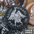 Archangel St. Michael của Mỹ Christ Thiên Thần Loạt Armband Thêu Velcro Ba Lô Sticker Thẻ / Thẻ ma thuật