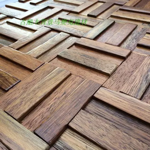 Индонезийская ананасовая сетка бревна древних кораблей Фоны Стены Деревянная домашняя завязка на стены наклейки декоративные материалы