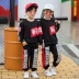 Quần áo trẻ em 2019 quần áo trẻ em hip hop đường phố mới - Đồng phục trường học / tùy chỉnh thực hiện thời trang bé trai Đồng phục trường học / tùy chỉnh thực hiện