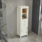 Контейнер для хранения туалета в гостиной ванная комната европейская стиль вертикальная твердая древесина водонепроницаем