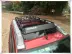 08 12 mô hình với đèn trần Nissan Qijun nặng- mái nhà kệ hành lý kệ kính thiên văn khung giá đỡ nóc xe oto Roof Rack