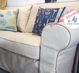[Имитация льня] Настройка рукава дивана подходит для IKEA Exoqi All -Совместный диван
