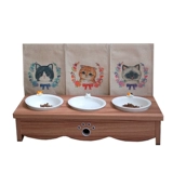 Cats Special Custom Stable Curting Guofeng Cartoon Cute Cat Anti -Blocking Canged Cats, брызгившись на стену и бесплатную доставку