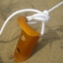 Lều tán windproof bãi biển nail tuyết nail 23 cm lều phụ kiện hợp kim nhôm ding lều tự bung Lều / mái hiên / phụ kiện lều