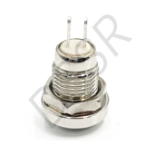 Круглая кнопка, водонепроницаемый короткий переключатель с подсветкой, 8mm, 10mm