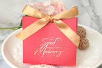 Красная+ярко -золотая лента