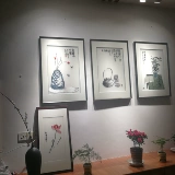 Su Bian Xiangshu Кантонский вышитый вышитый вышитый китайский декоративная живопись готовая книга в Китае чай yun Craft Образцы дизайнерская настройка виллы