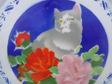 Чашка 古董文玩民俗老旧杂项收藏品旧金属器具老铁器影视剧道具老搪瓷盘