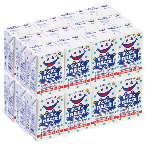 Япония импортированная кальпис, ребенок, детский детский йогуртный напиток 125 мл*24 коробки