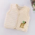 Cộng với áo vest cotton cotton cotton cho bé trai mùa xuân và mùa thu mùa đông Bụng cho bé Áo ba lỗ ấm áp - Áo ghi lê