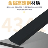 Juxin Three A Plus твердый белый стальный нож Черный кожаный нож AAA высокоскоростной стальный автомобиль.