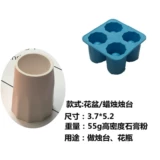 Силиконовая форма, свеча, маленький цветочный горшок, аромотерапия, DIY