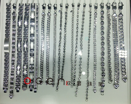 Платиновый модный браслет, часы, ремешок для часов подходит для мужчин и женщин, ювелирное украшение, платина 950 пробы