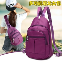 2018 mới ba lô nữ giản dị nylon túi messenger Hàn Quốc phiên bản của ngoài trời oxford vải nữ chống trộm vai ngực túi balo laptop nam