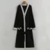Nhật bản kimono áo choàng tắm nam cotton gown mùa hè phần mỏng dài tay áo choàng tắm nam mùa xuân và mùa thu đồ ngủ XL