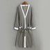 Nhật bản kimono áo choàng tắm nam cotton gown mùa hè phần mỏng dài tay áo choàng tắm nam mùa xuân và mùa thu đồ ngủ XL Night Robe