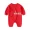 Quần áo bé gái trẻ em nam dài tay áo lưới màu đỏ áo sơ sinh nhà sư quần áo trẻ sơ sinh quần áo một mảnh siêu phổ quát - Áo liền quần